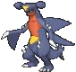 Imagen de Garchomp hembra en Pokémon X, Pokémon Y, Pokémon Rubí Omega, Pokémon Zafiro Alfa, Pokémon Sol y Pokémon Luna