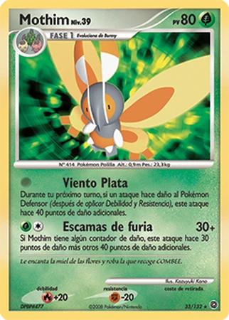 mothim pokemon card Amazon.com: Pokemon TCG main image 0