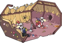 León y Maya en el Subsuelo.