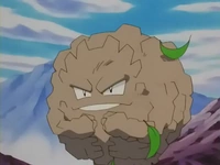 Graveler de Rory usando rizo defensa.