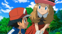 EP809 Ash junto a Serena