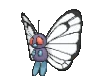 Imagen de Butterfree macho en Pokémon X, Pokémon Y, Pokémon Rubí Omega, Pokémon Zafiro Alfa, Pokémon Sol y Pokémon Luna