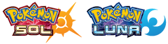 Logo Pokémon Sol y Pokémon Luna