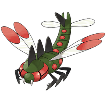 Yanma evoluciona a Yanmega