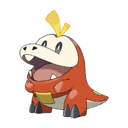 Fuecoco, el Pokémon Fuegodrilo