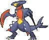 Imagen de Mega-Garchomp en Pokémon X, Pokémon Y, Pokémon Rubí Omega y Pokémon Zafiro Alfa