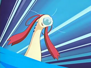 EP435 Milotic usando hidrobomba