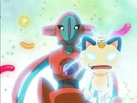 Deoxys usando psíquico.