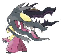 Cuando Mawile se transforma en Mega-Mawile, su habilidad cambia a potencia y su defensa y defensa especial se fortalecen.