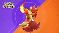 Delphox disponible en Pokémon UNITE.