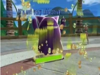 Skorupi usando picadura en Pokémon Battle Revolution.