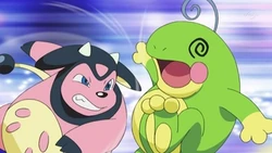 EP629 Politoed vs Miltank