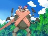 Lickilicky usando constricción.