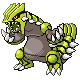 Imagen de Groudon variocolor en Pokémon Diamante y Perla