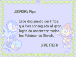 Lo que pasa si COMPLETAS la POKEDEX NACIONAL de HOENN!! 😍😍 #pokedexe