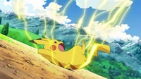 Pikachu usando contraescudo/contradefensa.