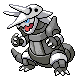 Imagen de Aggron macho o hembra en Pokémon Negro y Blanco