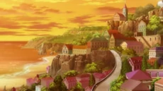 Ciudad Yantra en el anime.