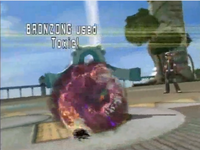 Bronzong usando tóxico en Pokémon Battle Revolution.