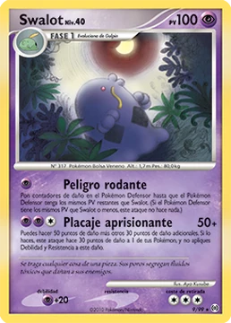 evolución de pokemon swalot