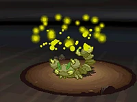 Skorupi recibiendo paralizador en la quinta generación.