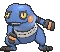 Imagen de Croagunk hembra en Pokémon X, Pokémon Y, Pokémon Rubí Omega, Pokémon Zafiro Alfa, Pokémon Sol y Pokémon Luna
