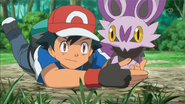 EP880 Ash y Noibat