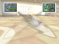Golbat usando ataque ala en Pokémon Stadium 2.