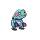 Imagen de Croagunk variocolor hembra en Pokémon Oro HeartGold y Plata SoulSilver