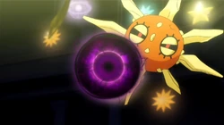EP894 Solrock usando bola sombra