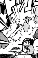 Arcapeon usando velocidad extrema.