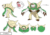 Bocetos de Chesnaught.