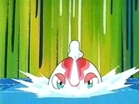 Goldeen usando cornada.