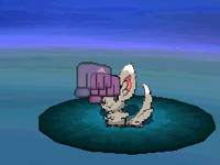 Minccino recibiendo paliza en la quinta generación.