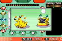 Pikachu al estropear la máquina.