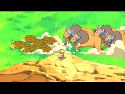 EP609 Sandslash y Tauros
