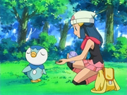 EP470 Piplup rechaza la comida