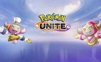 Hoopa con diferentes atuendos en Pokémon UNITE.