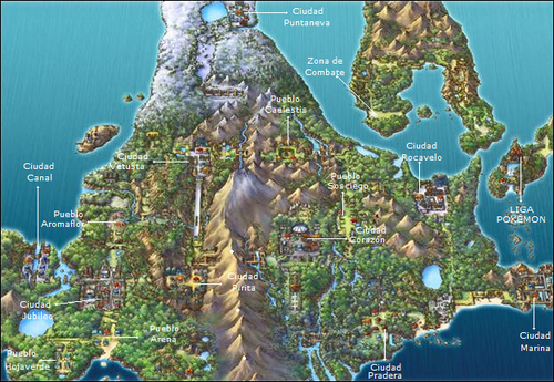 Mapa de Sinnoh