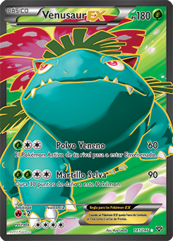 X 上的 Maestro Pokemon.：「Pokemon nº 3: Venusaur Tipo: planta/veneno 1º  Generación  / X