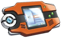 Apariencia de la Pokédex similar a una GBA.