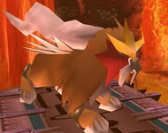 Entei en Brawl.