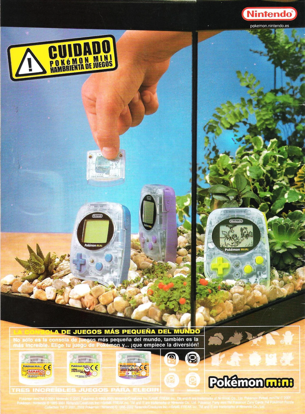 #952 Nintendo Pokémon mini クリアブルー Nintendo Pokémon mini クリアブルー - メルカリ