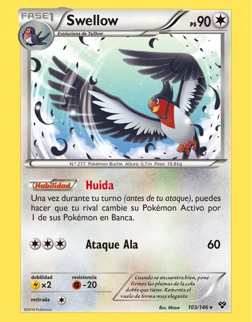 swellow pokemon card BUNJANG] Swellow Pokemon Card / 스왈로 포켓몬카드 – HALLYUSUPERSTORE