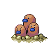 Imagen de Dugtrio variocolor macho o hembra en Pokémon Diamante y Perla
