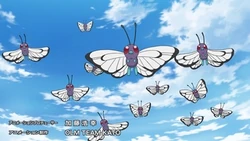 EP1090 varios Butterfree volando