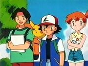 EP091 Ash, Misty y Tracey