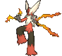 Imagen de Mega-Blaziken en Pokémon X, Pokémon Y, Pokémon Rubí Omega y Pokémon Zafiro Alfa