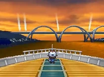 Puente Progreso visto desde el mirador.