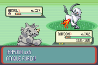 Ataque furia RZE.png (8 kB) Rhydon usando ataque furia en la tercera generación.